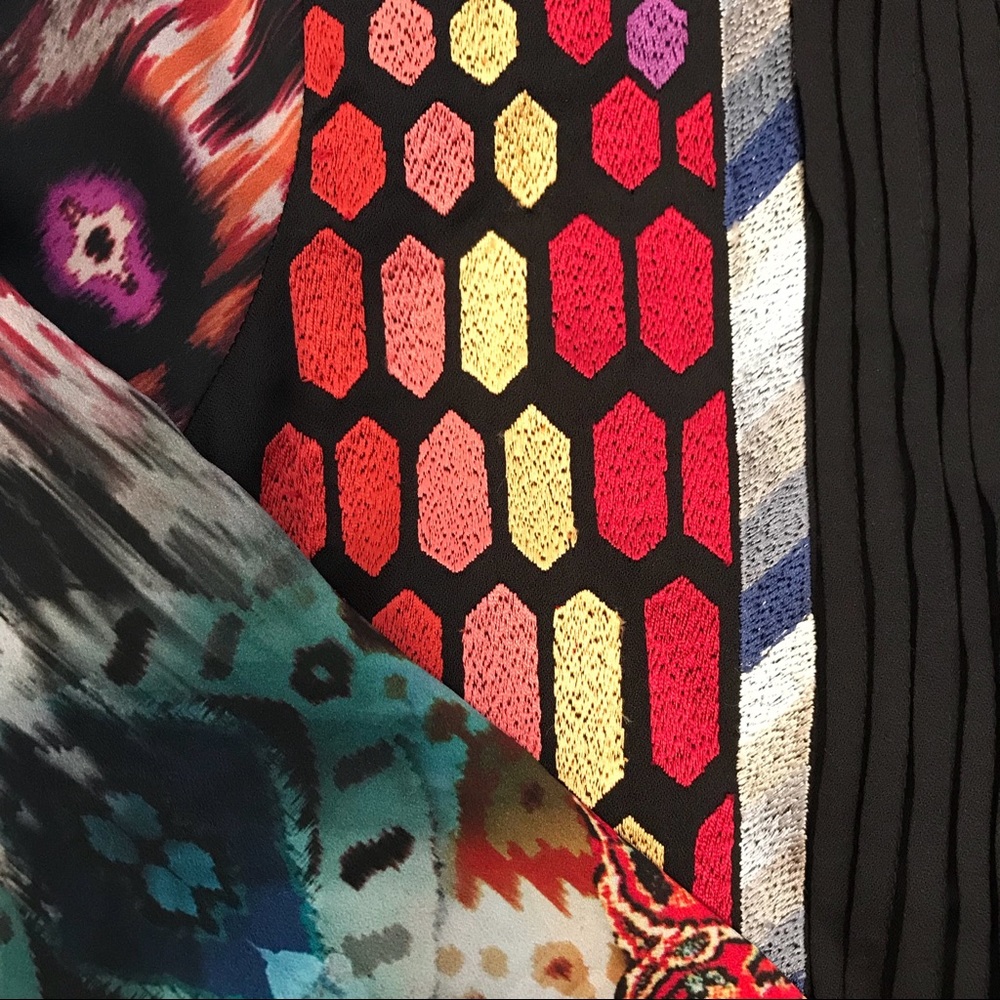 Anthropologie Ranna Gill Embroidered Peasant Top - Picture 5 of 8